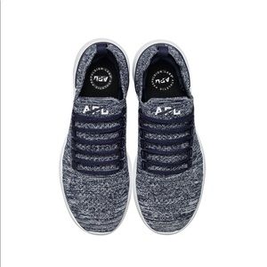 WOMEN'S TECHLOOM BREEZE NAVY/WHITE MÉLANGE